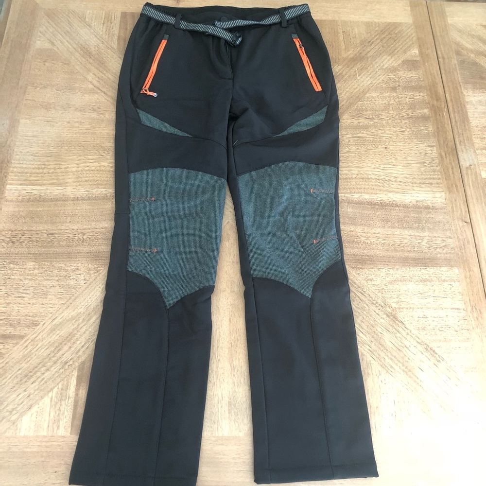 Cold weather pants, fleece lined, size medium